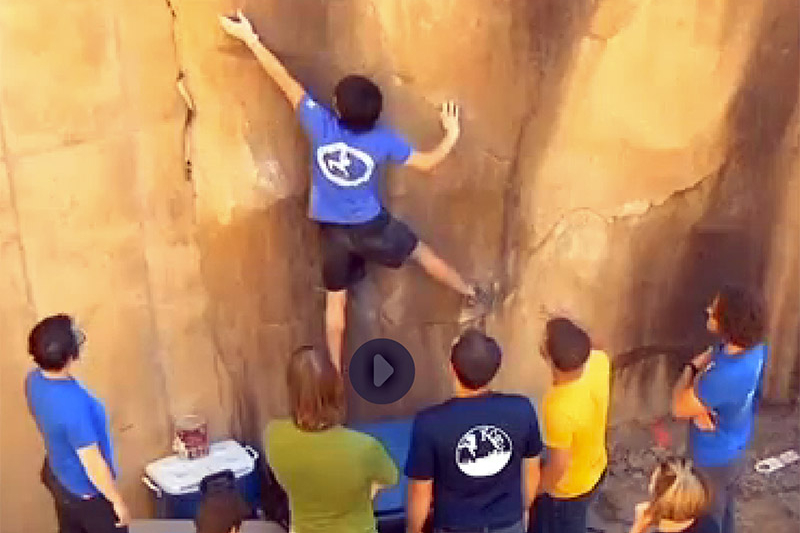 Zoo Hires Rock Climbers To Test Orangutan Enclosure