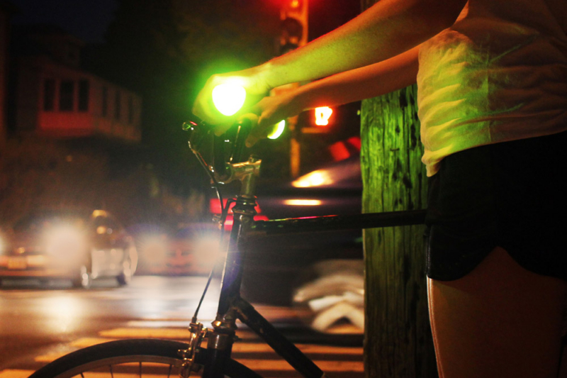 Cyclists, Be Seen With Light-Up Handlebar Grips