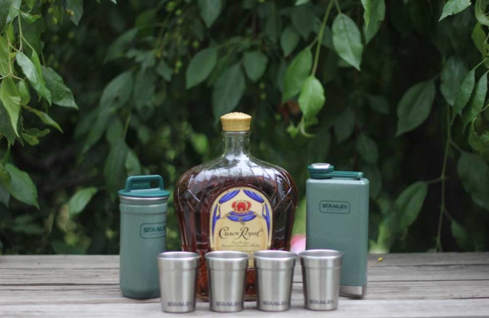Backcountry Bartender: Stanley Flask, Shot-Glass Set