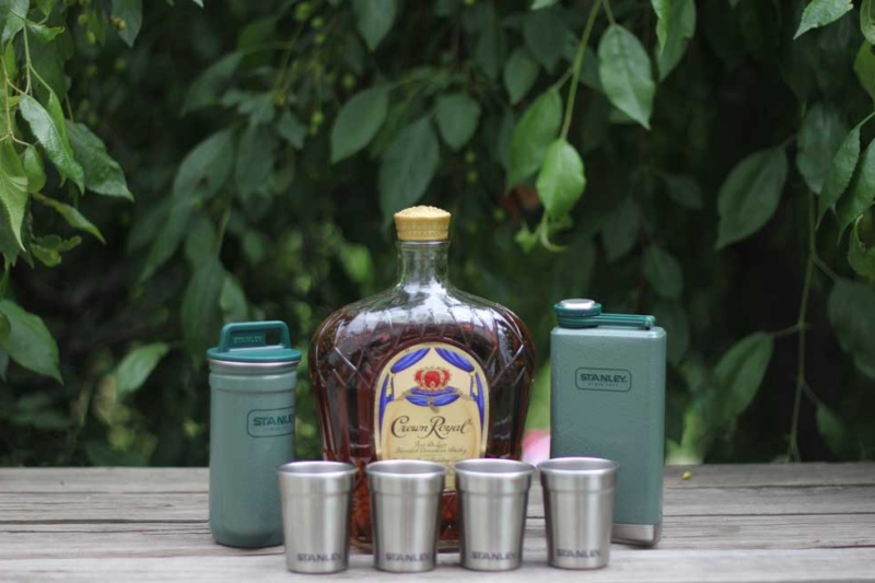 Backcountry Bartender: Stanley Flask, Shot-Glass Set