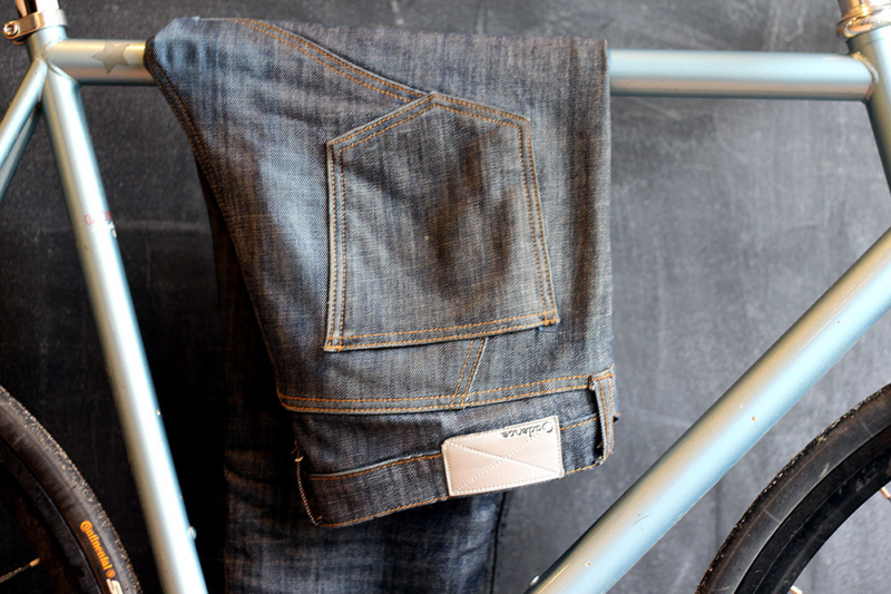 ‘Raw Denim’ Bike Jeans