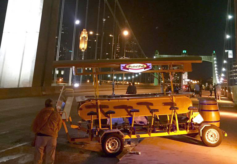 Drunk Driver Hits ‘Pedal Pub’