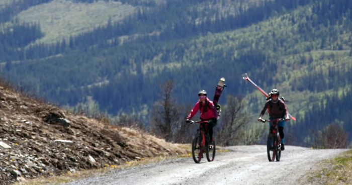 Bike-To-Ski In Åre, Sweden