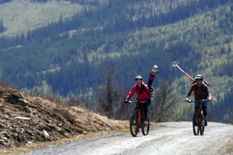 Bike-To-Ski In Åre, Sweden