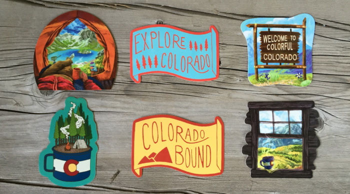 Explore Colorado In Stickers