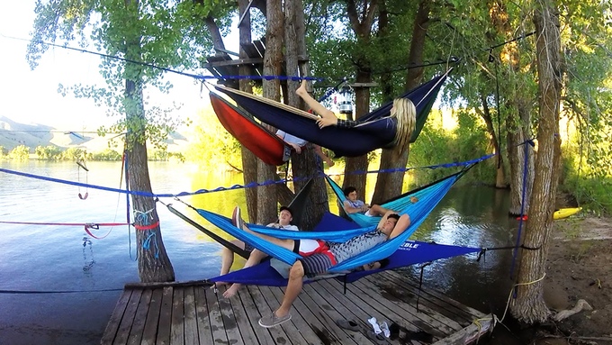 Double Stacked Tree-O Hammock Frame