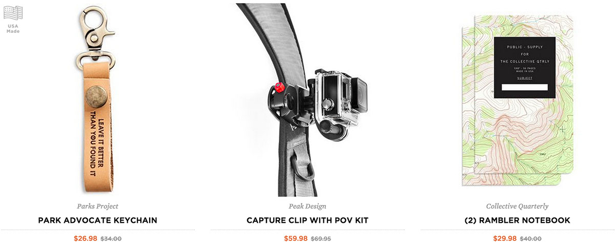 Deals On Summer Hiking Gear At The Huckberry/GearJunkie Shop - POV camera