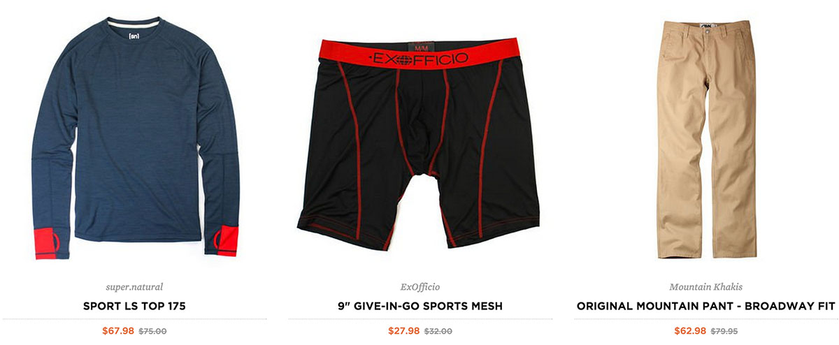 Deals On Summer Hiking Gear At The Huckberry/GearJunkie Shop - Pants