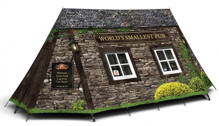 Worlds Smallest Pub Tent
