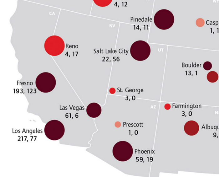 Western Cities Ranked By ‘Most Polluted’ Air