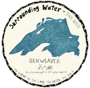 ‘Surrounding Water’ Record Tour: Musician Biking Around Lake Superior