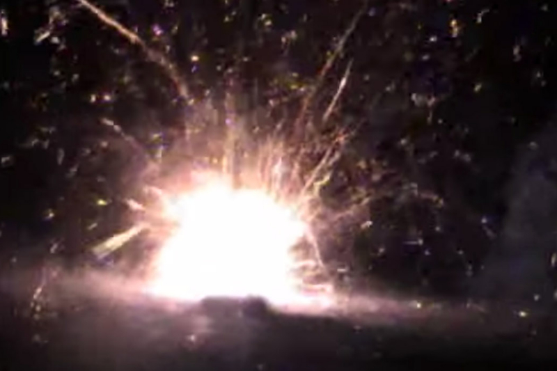 8,500 Bottle Rockets In One Minute