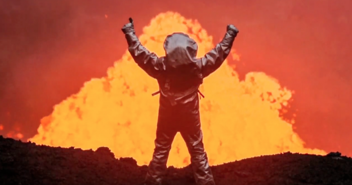 Drone Vs. The Volcano