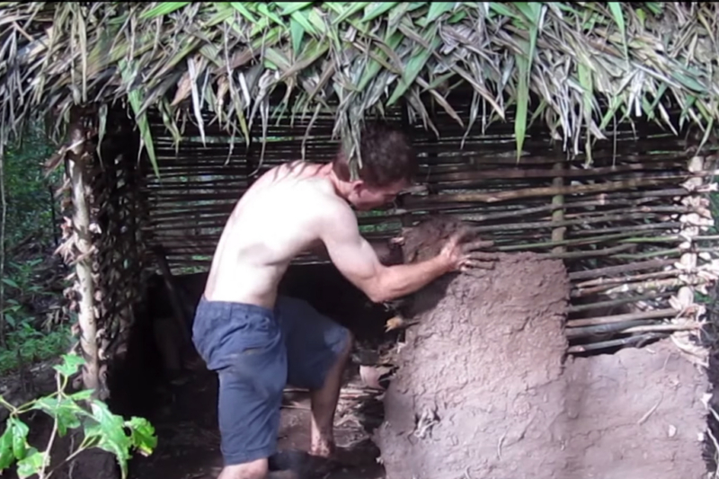 How To Build Primitive Hut From Scratch