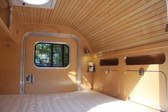 High Camp Trailer interior