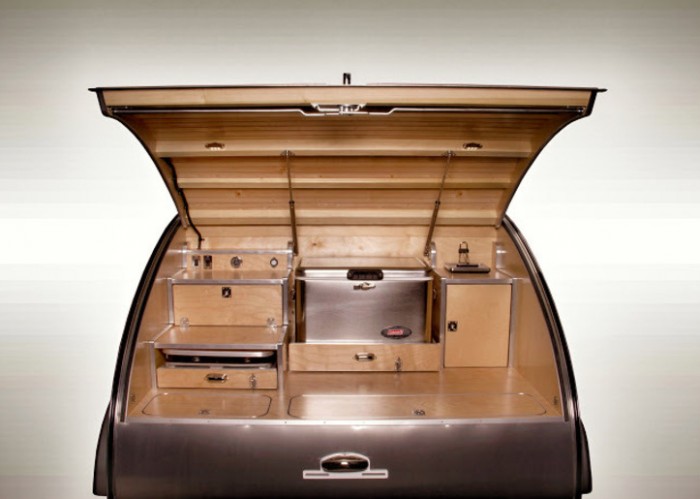 High Camp Trailers galley