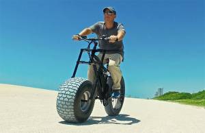 Ultra Fat: ‘Sand Bike’ Designed For Soft Beaches, Mud