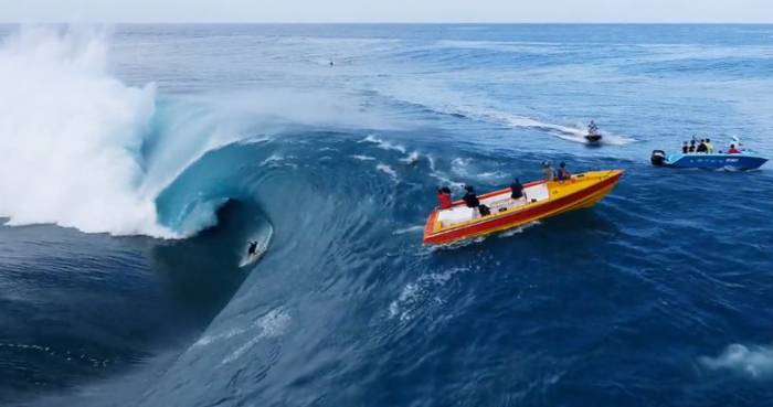 Perspective On Power: Teahupo’o From The Sky