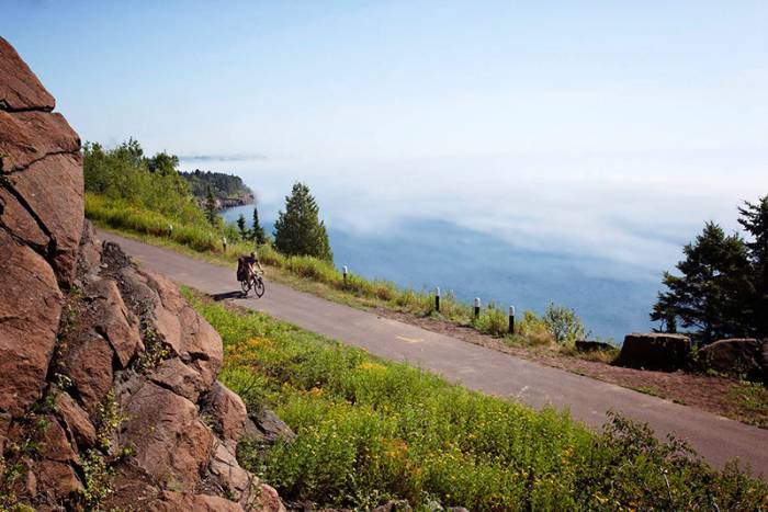 Bike As Tour Bus: Musician Circumnavigates Lake Superior