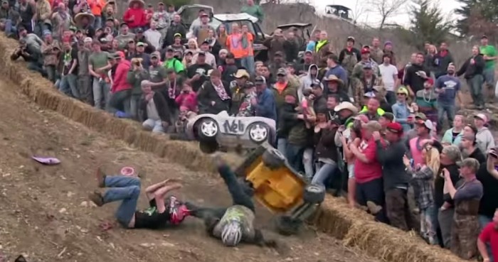 extreme barby jeep race