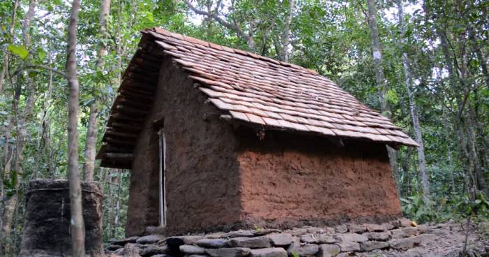 How To Build 100% Natural Tiled Hut