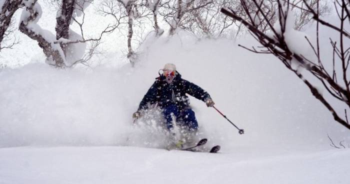 Just Imagine Skiing In This Japanese Snowstorm