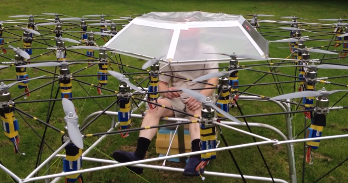 Homemade Hovercraft Really Flies