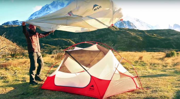 How to Set Up a Tent in Howling Wind