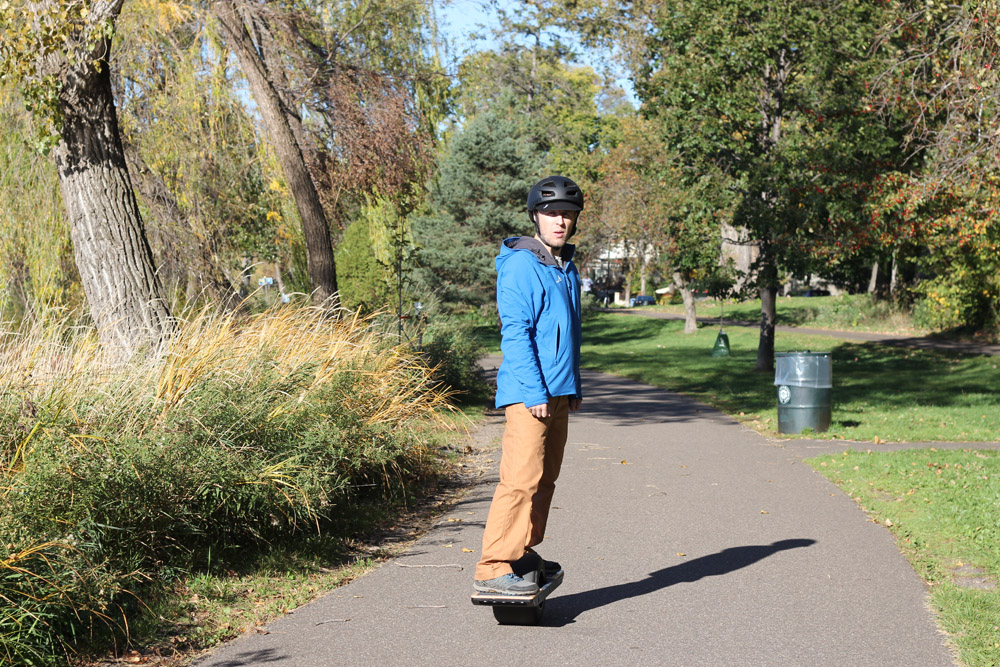 Riding Onewheel