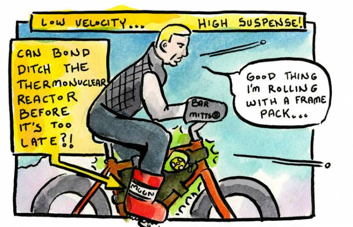 Would James Bond Rock A Fat Bike?