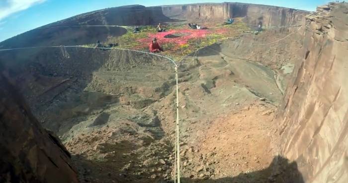 ‘Sketchy’ Andy’s Space Net Video Will Make Your Palms Sweat