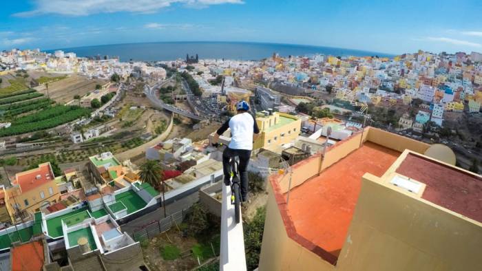 Holy Vertigo! MacAskill Shreds The Rooftops Of Gran Canaria