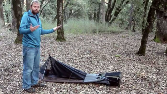Backpack Turns Into Bivy Sack
