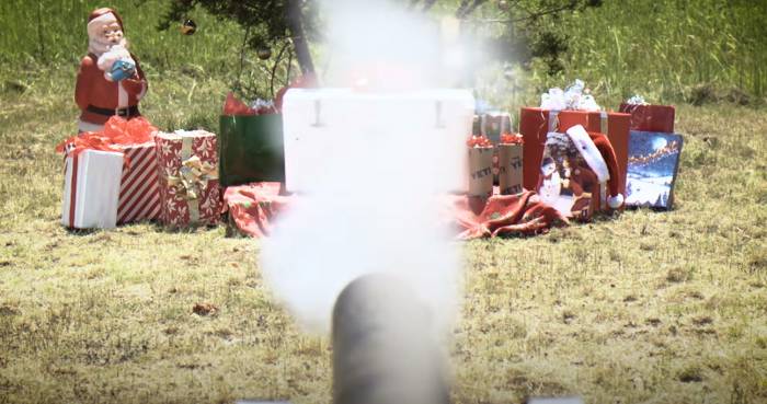 A Canon, A Fruitcake, And A Yeti Cooler