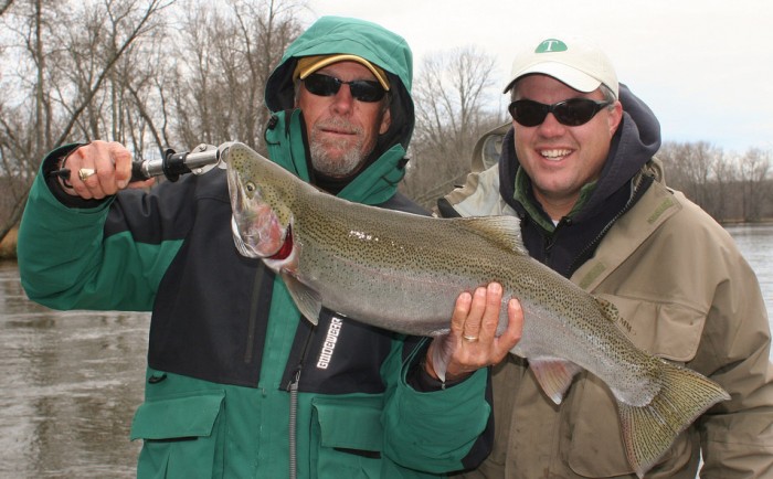 Michigan steelhead; photo by Aaron