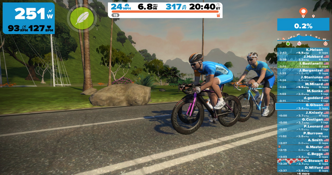 bike trainer video game
