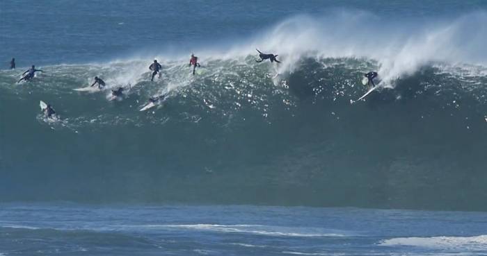 Mavericks: A Huge Break Goes Off Last Week
