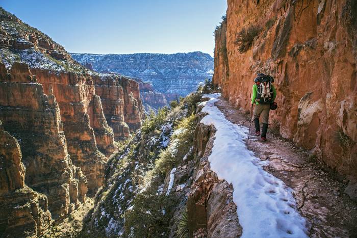 Winter Trip: Backpacking Grand Canyon, Rim-to-Rim-to-Rim