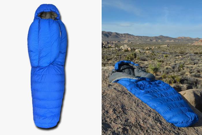 Nozip sleeping bag