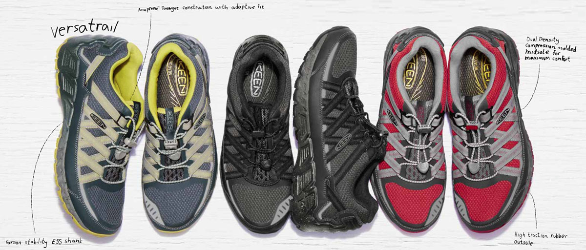 KEEN Versatrail Colors