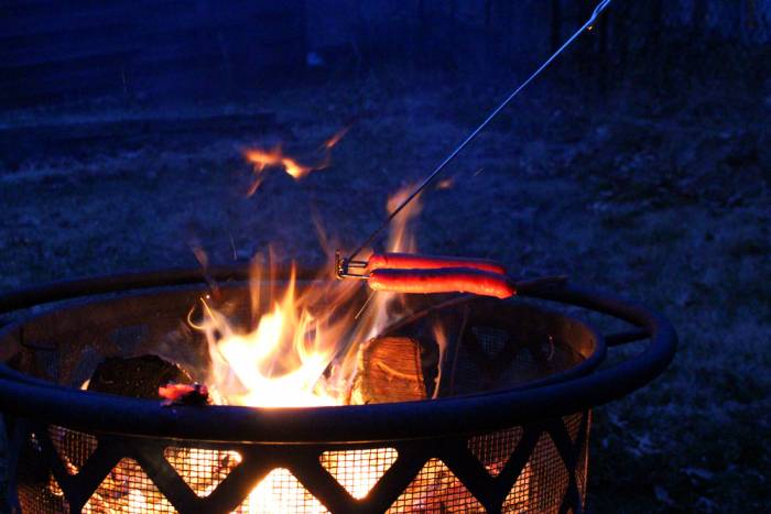 evenflip camfire cooking