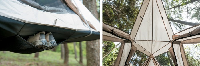 hammock and tent combo