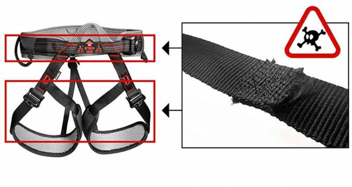 Alert: Climbing Harness On eBay Has ‘Risk Of Death’