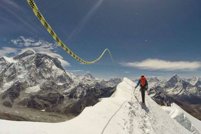 Sherpas on Mount Everest