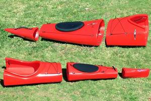 Behold, A Sleek 'Nesting' Sea Kayak Behold, A Sleek 'Nesting' Sea Kayak