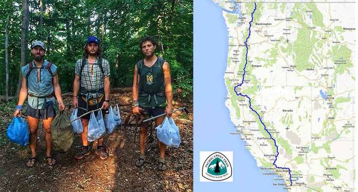 Huge PCT Cleanup Begins: Goal To Remove 1,000 Pounds Of Trash