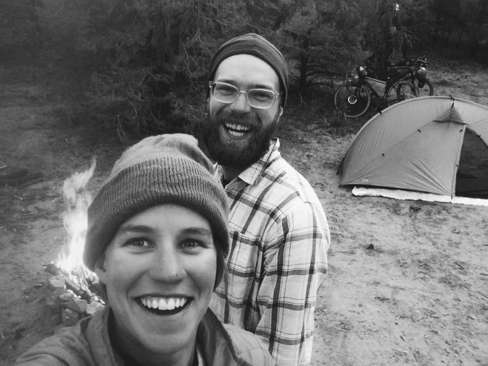 bike touring adventurers