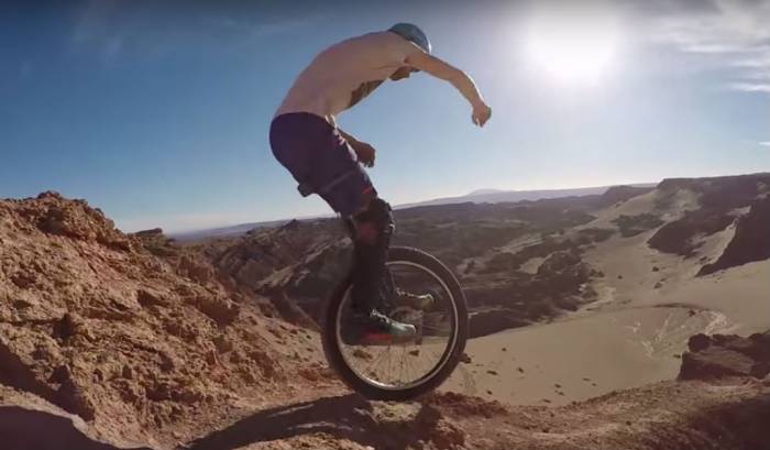 Not The Circus: Extreme Mountain Unicycling