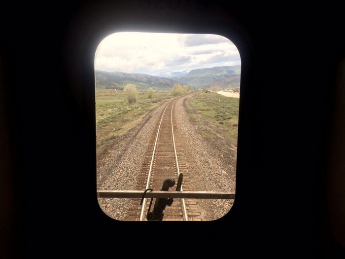 amtrak into mountains