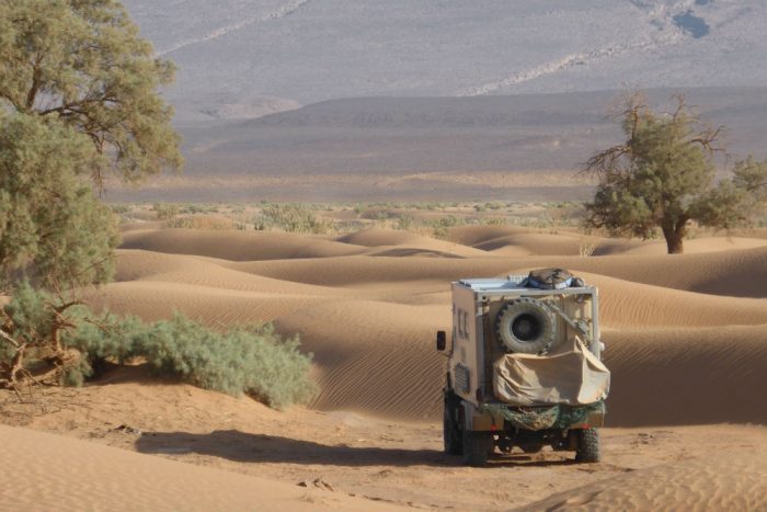 off road motorhome desert
